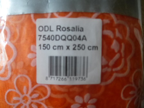 Organza stoff rosalia orange - organza,