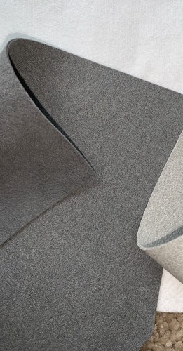 Alcantara stoff muster grau - stoff,