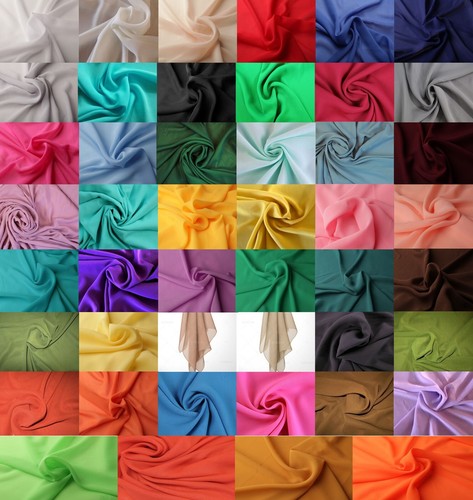 Chiffon stoff farben - stoff, 45