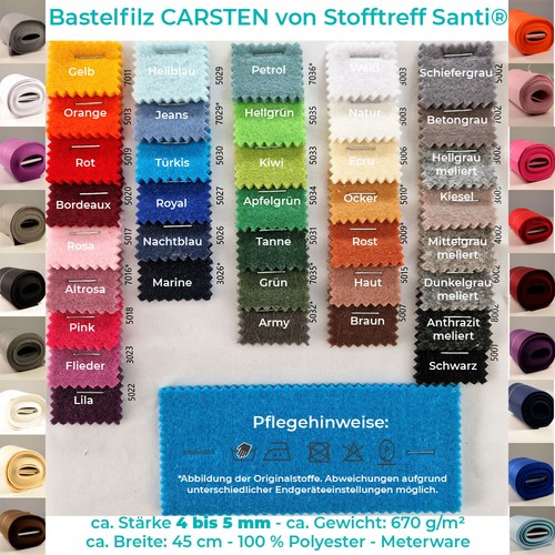 Bastel filz stark - 5,
